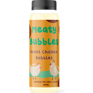 MEATY BUBBLES Roast Chicken - 150ml - Til kat og hund