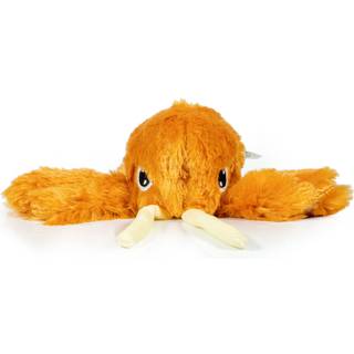 Plush legetøj til hunde Gloria Orange Polyester polypropylen