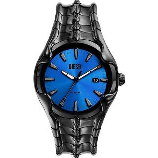 Diesel Vert Black Stainless Steel Bracelet Blue Dial Men's Watch DZ2198