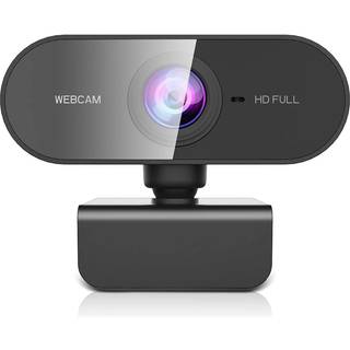 USB Webcam Fuld HD 1080p 30FPS med mikrofon drejelig 360grader base og 45 grader tilt 2MP
