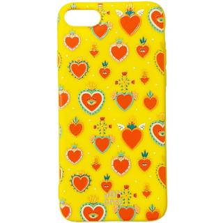 iPhone SE (2022 / 2020) / 8 / 7 Joy Case Fleksibelt Plastik Cover m. Print - Hjerter & Øjne