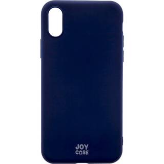 iPhone X / Xs Joy Case Fleksibelt Plastik Cover - Blå