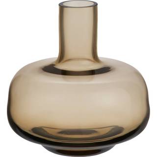 Kosta Boda Kappa vase 98 mm Brun