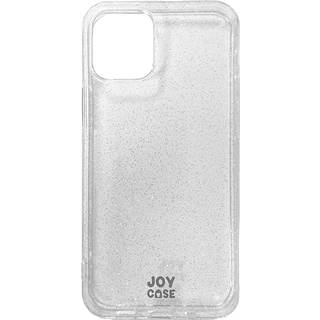 iPhone 12 Mini Joy Case Fleksibelt Plastik Cover m. Glimmer - Gennemsigtig / Sølv