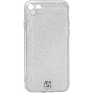 iPhone SE (2022 / 2020) / 8 / 7 Joy Case Hybrid Glitter Cover - Gennemsigtig / Sølv