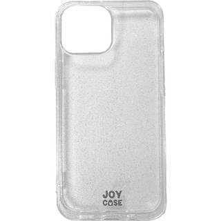 iPhone 13 Mini Joy Case Fleksibelt Plastik Cover m. Glimmer - Gennemsigtig / Sølv
