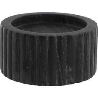 Lene Bjerre Eliana Lysestage 5 Cm - Lysestager Marmor Sort - A00024908