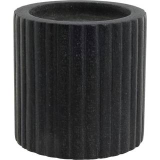 Lene Bjerre Eliana Lysestage 10 Cm - Lysestager Marmor Sort - A00024907
