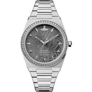 Vivienne Westwood Charterhouse Grey Dial Stainless Steel Bracelet Ladies Watch VV244GYSL
