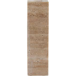 Lene Bjerre Travina Lysestage 14 Cm - Lysestager Marmor Linen - A00024965