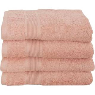 Bambus Håndklæde - 50x100 cm - Lys Rosa - Bambus/bomuld - Frotté håndklæde fra Excellent By Borg