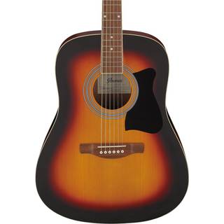 Ibanez V50NJP-OVS Open Pore Vintage Sunburst Dreadnought Guitar