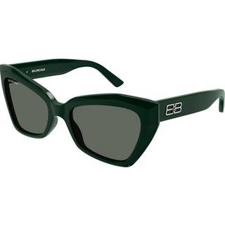 Balenciaga BB0271S 004 56 Solbriller Kvinder Grøn - Shiny Green - 56mm