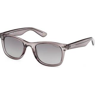 Skechers SE6216 Polarized 20D 51 Solbriller Mænd Grå - Transparent Dark Grey - 51mm