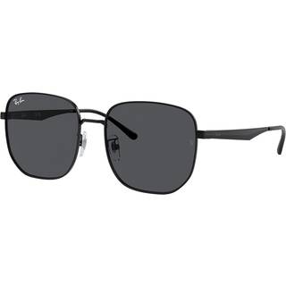 Ray - Ban Unisex RB3713D 002/87 Solbriller Metal Sort Grå Geometrisk Normal