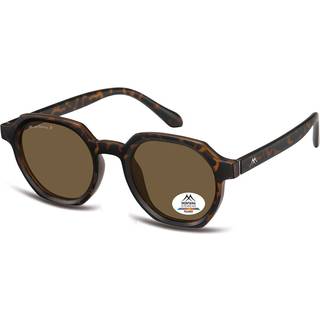 Montana Briller MP62 Polarized MP62B 49 Solbriller Mænd Tortoiseshell - Matte Tortoise - 49mm