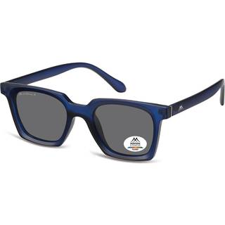 Montana Briller MP59 Polarized MP59D 49 Solbriller Mænd Blue - Matte Dark Blue - 49mm