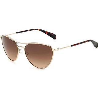 Rag & Bone RNB1065/G/S Asian Fit J5G/HA 58 Solbriller Kvinder Guld - Gold - 58mm