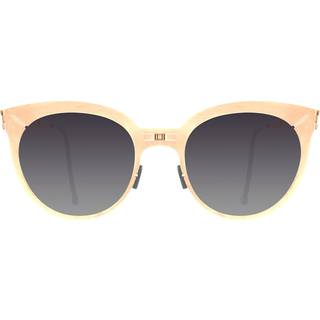 ROAV Galaxy 8110 Barbra Folding Guld Polarized 14.41 52 Solbriller Kvinder Guld - Brush Gold - 52mm