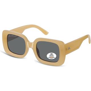 Montana Briller MP68 Polarized MP68A 51 Solbriller Kvinder Gul - Yellow - 51mm