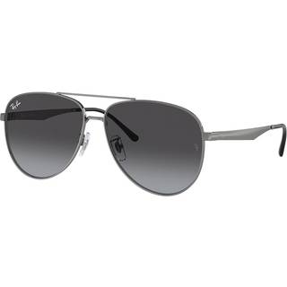 Ray-Ban RB3712D Asian Fit 004/8G 62 Solbriller Mænd Gunmetal - Gunmetal - 62mm