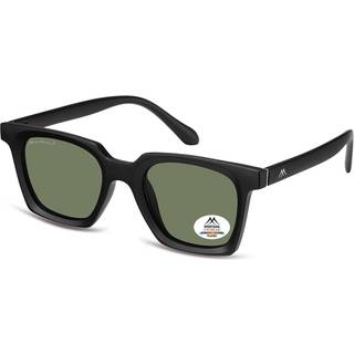 Montana Briller MP59 Polarized MP59A 49 Solbriller Mænd Black - Matte Black - 49mm