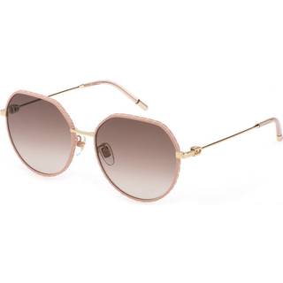 Furla SFU627 033M 57 Solbriller Kvinder Lyserød - Glossy Rose Gold Pink - 57mm
