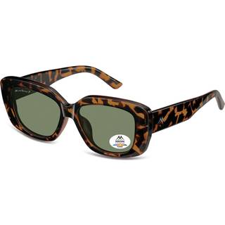 Montana Briller MP56 Polarized MP56A 55 Solbriller Kvinder Tortoiseshell - Shiny Tortoise - 55mm