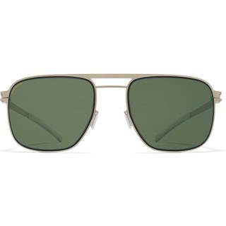 Mykita Perry Polarized 509 60 Solbriller Mænd Black - Matte Silver Black - 60mm