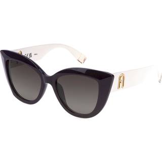 Furla SFU711 09NU 53 Solbriller Kvinder Purple - Shiny Dark Purple - 53mm