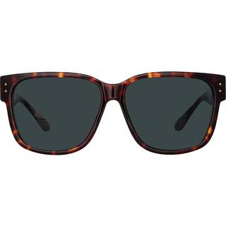 Linda Farrow PERRY LFL1429 C2 61 Solbriller Mænd Tortoiseshell - Dark Tortoise - 61mm
