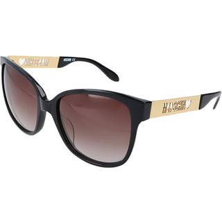 Moschino MO80201 01 58 Solbriller Kvinder Black - Black - 58mm