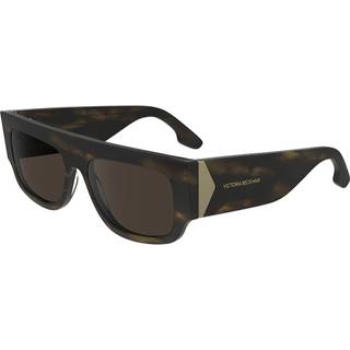 Victoria Beckham Kvinde VB666S 321 Solbriller Acetat Havana Firkantet Normal Normal