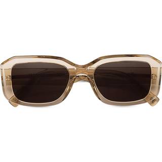 Retrosuperfuture VOCE RESIN TRV 54 Solbriller Kvinder Brun - Transparent Light Brown - 54mm