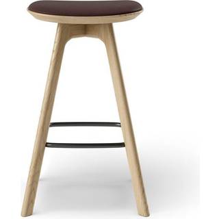 Brdr. Krüger Pauline Barstol 65 Cm Olieret Eg / Hallingdal - Barstole Ny Uld Grå - PA65-OOL-XX-35