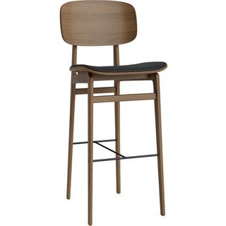NORR11 NY11 Barstol H75 cm Lys Røget Egetræ/Black 41599
