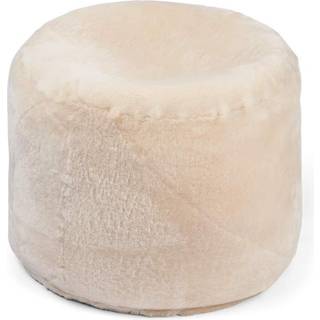 Puf | Lammeskind | Premium | Moccasin | D55xH46 cm