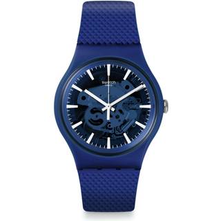 Swatch SwatchPAY! Ocean Pay! Quartz Blue Dial Blue Silicone Strap Unisex Watch SVIN103-5300
