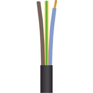Fix-Pro Ledning 3g1,5 h05vv-f sort r50