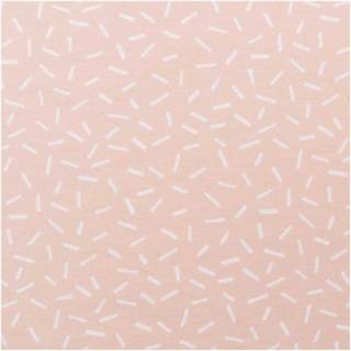 Druckstoff Hygge Striche puder-weiß 50x140cm - Puder-Weiß