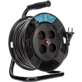 Nq Kabeltromle 4 X Socket H05vv-f,2x1.0, 40m