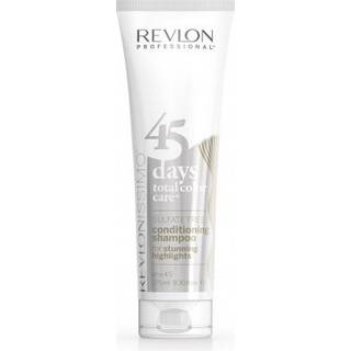 Revlon Professional Revlonissimo Color Care 2-i-1 shampoo og balsam til highlightet og hvidt hår Sulfatfri  275 ml - 275 ml