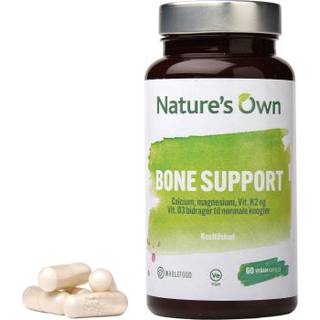 Nature&#39;s Own Bone Support Wholefood - 60 kapsler
