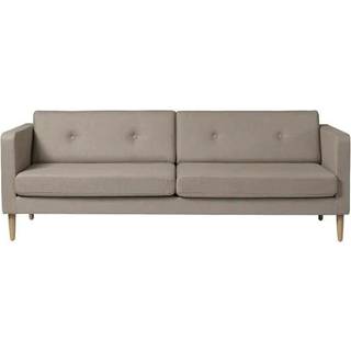 FDB Møbler L42 Firhøj 3 pers. sofa - Redbridge / Massiv eg