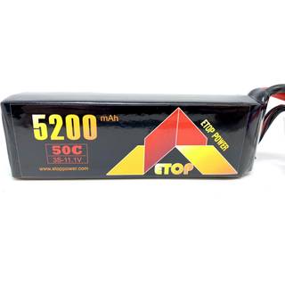 ETOP 3s  5200mAh - 50C - Etop LiPo EC5