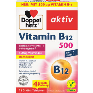 Doppelherz Vitamin B12 500 minitabletter