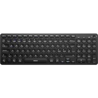 Deltaco trådløst tastatur med lavprofil saksekontakter - Sort