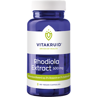 Vitakruid Rhodiola Ekstrakt 500 mg