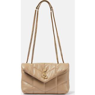 Saint Laurent Toy Puffer leather shoulder bag - beige - One Size