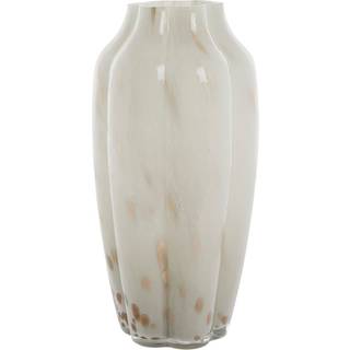 Lene Bjerre Mara vase 15x15 cm Off White-Light gold